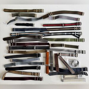 Like new Watch nato straps lot